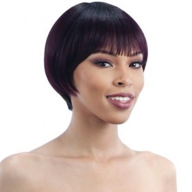 Milky Way Saga 100% Remy Human Hair Wig FLAME